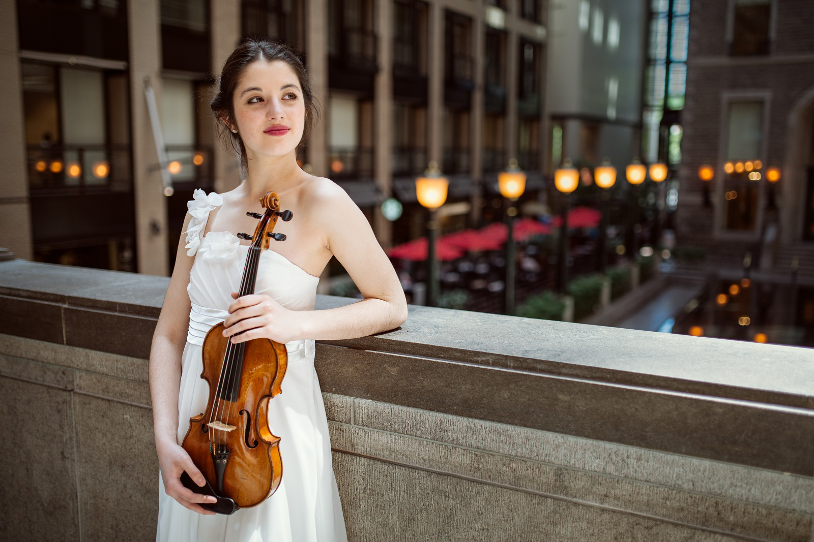 Violinista profesional María Dueñas Fernández música clásica